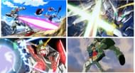 A few Gundam being awesome, including Aerial (Image via Sportskeeda)